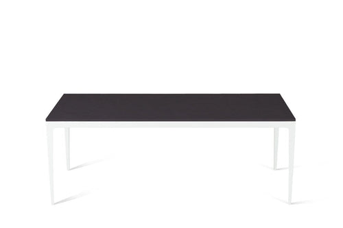 Raven Long Dining Table Pearl White