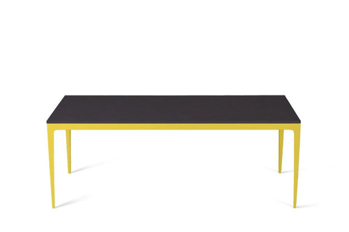 Raven Long Dining Table Lemon Yellow
