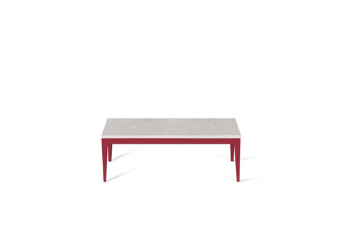 Clamshell Coffee Table Flame Red