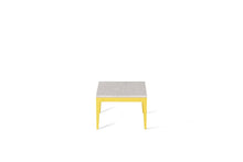 Load image into Gallery viewer, Clamshell Cube Side Table Lemon Yellow