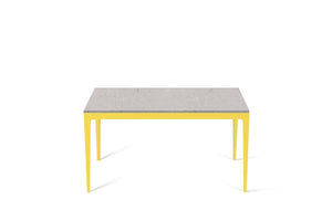 Clamshell Standard Dining Table Lemon Yellow