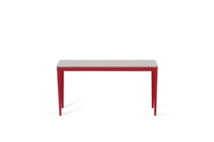 Clamshell Slim Console Table Flame Red