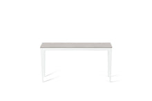 Load image into Gallery viewer, Clamshell Slim Console Table Pearl White