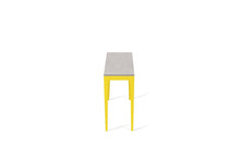 Load image into Gallery viewer, Clamshell Slim Console Table Lemon Yellow