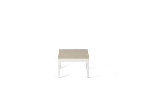 Buttermilk Cube Side Table Oyster