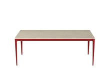 Load image into Gallery viewer, Buttermilk Long Dining Table Flame Red