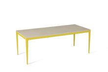 Load image into Gallery viewer, Buttermilk Long Dining Table Lemon Yellow