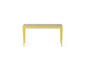 Buttermilk Slim Console Table Lemon Yellow