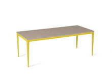 Load image into Gallery viewer, Shitake Long Dining Table Lemon Yellow
