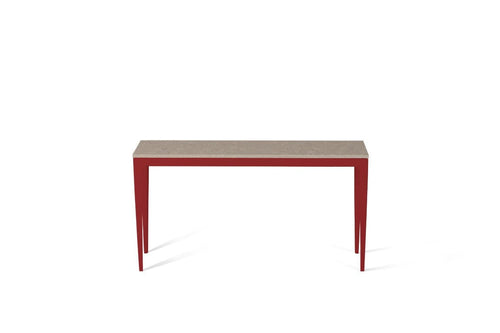 Shitake Slim Console Table Flame Red