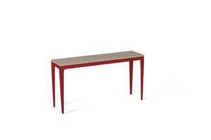 Shitake Slim Console Table Flame Red