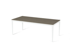 Ginger Long Dining Table Pearl White