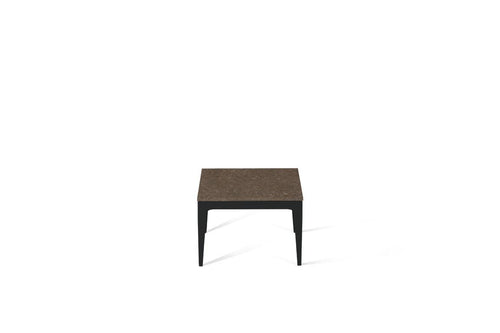 Wild Rice Cube Side Table Matte Black