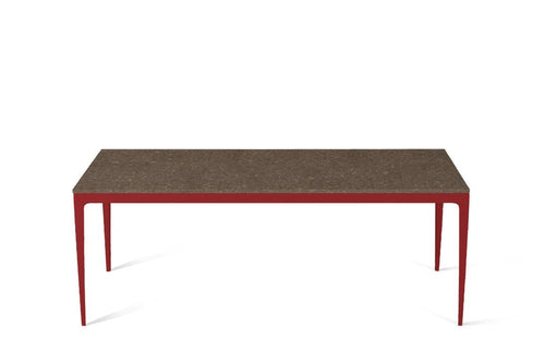 Wild Rice Long Dining Table Flame Red