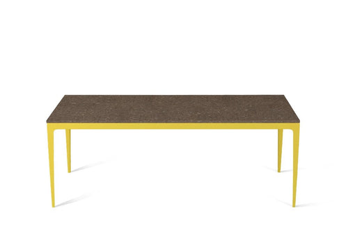 Wild Rice Long Dining Table Lemon Yellow