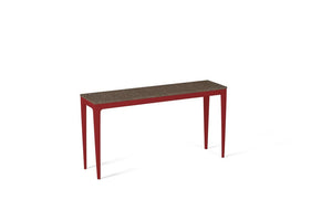 Wild Rice Slim Console Table Flame Red