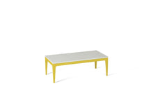 Load image into Gallery viewer, Organic White Coffee Table Lemon Yellow