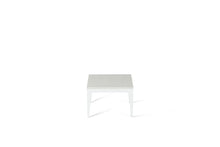 Load image into Gallery viewer, Organic White Cube Side Table Pearl White