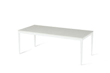 Load image into Gallery viewer, Organic White Long Dining Table Pearl White