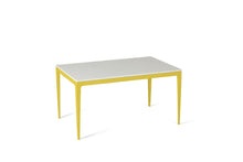 Load image into Gallery viewer, Organic White Standard Dining Table Lemon Yellow
