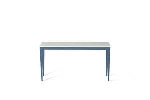 Organic White Slim Console Table Wedgewood