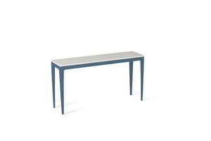 Organic White Slim Console Table Wedgewood