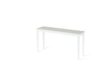 Load image into Gallery viewer, Organic White Slim Console Table Pearl White