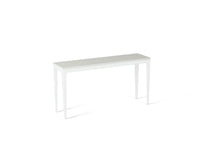 Load image into Gallery viewer, Organic White Slim Console Table Pearl White