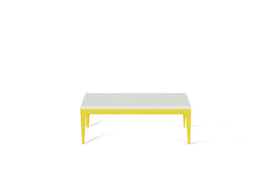 Frozen Terra Coffee Table Lemon Yellow