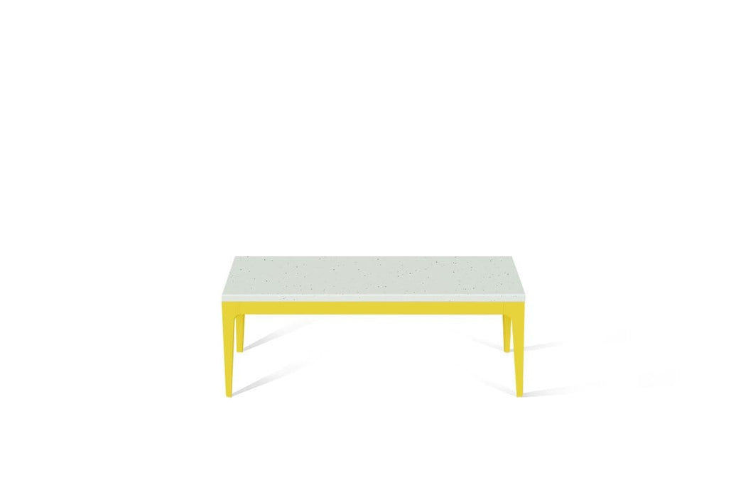 Frozen Terra Coffee Table Lemon Yellow