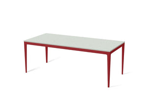 Frozen Terra Long Dining Table Flame Red