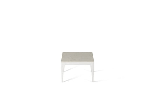 London Grey Cube Side Table Oyster