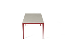 Load image into Gallery viewer, London Grey Long Dining Table Flame Red