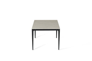 London Grey Standard Dining Table Matte Black