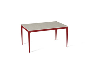 London Grey Standard Dining Table Flame Red