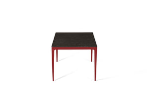Piatra Grey Standard Dining Table Flame Red