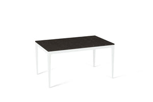 Piatra Grey Standard Dining Table Pearl White