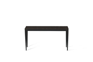 Piatra Grey Slim Console Table Matte Black