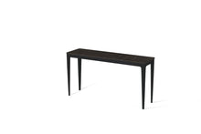 Load image into Gallery viewer, Piatra Grey Slim Console Table Matte Black