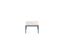 Load image into Gallery viewer, Statuario Maximus Cube Side Table Wedgewood