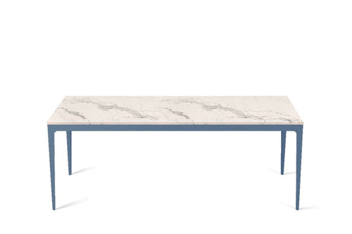 Statuario Maximus Long Dining Table Wedgewood