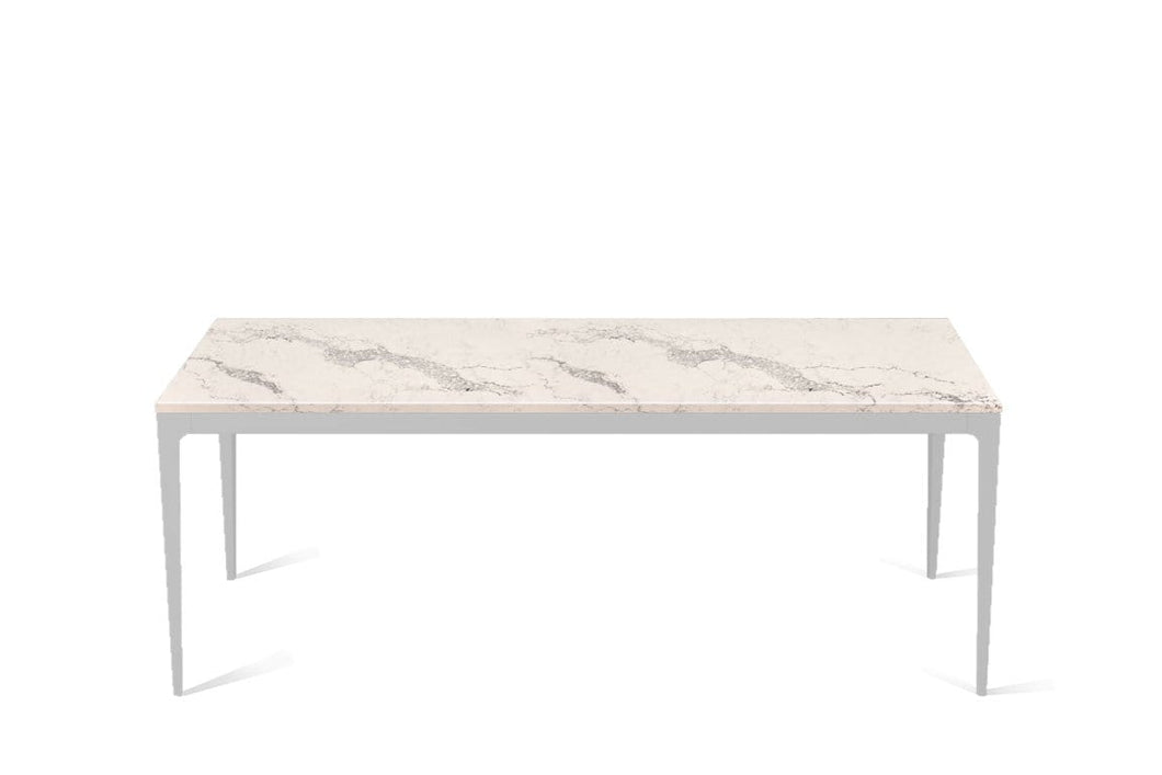 Statuario Maximus Long Dining Table Oyster