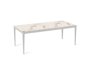 Statuario Maximus Long Dining Table Oyster