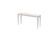Load image into Gallery viewer, Statuario Maximus Slim Console Table Oyster