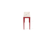 Load image into Gallery viewer, Statuario Maximus Slim Console Table Flame Red
