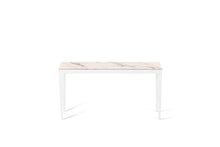 Load image into Gallery viewer, Statuario Maximus Slim Console Table Pearl White