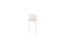 Load image into Gallery viewer, Statuario Maximus Slim Console Table Pearl White