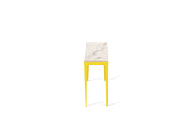 Load image into Gallery viewer, Statuario Maximus Slim Console Table Lemon Yellow