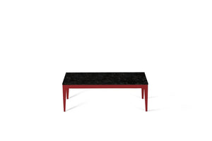 Vanilla Noir Coffee Table Flame Red