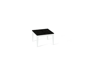 Vanilla Noir Cube Side Table Pearl White